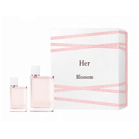 burberry her blossom gift set|burberry her perfume gift set.